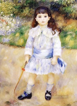 Pierre Auguste Renoir Painting - Child With A Whip master Pierre Auguste Renoir